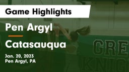 Pen Argyl  vs Catasauqua  Game Highlights - Jan. 20, 2023