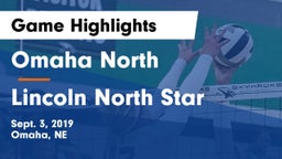 Omaha North  vs Lincoln North Star Game Highlights - Sept. 3, 2019