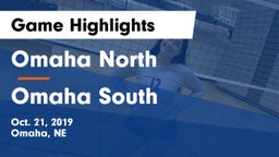Omaha North  vs Omaha South  Game Highlights - Oct. 21, 2019
