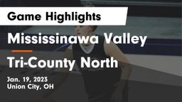 Mississinawa Valley  vs Tri-County North  Game Highlights - Jan. 19, 2023