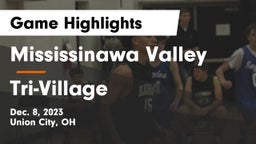 Mississinawa Valley  vs Tri-Village  Game Highlights - Dec. 8, 2023