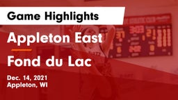 Appleton East  vs Fond du Lac  Game Highlights - Dec. 14, 2021