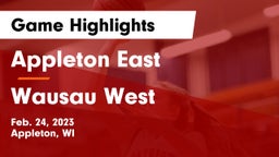 Appleton East  vs Wausau West  Game Highlights - Feb. 24, 2023