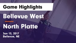 Bellevue West  vs North Platte  Game Highlights - Jan 13, 2017