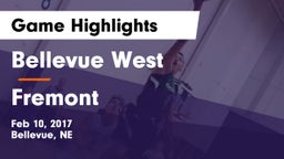 Bellevue West  vs Fremont  Game Highlights - Feb 10, 2017
