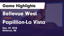 Bellevue West  vs Papillion-La Vista  Game Highlights - Dec. 29, 2018