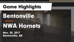 Bentonville  vs NWA Hornets Game Highlights - Nov. 30, 2017
