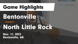 Bentonville  vs North Little Rock  Game Highlights - Nov. 11, 2023