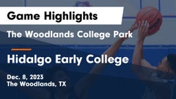 The Woodlands College Park  vs Hidalgo Early College  Game Highlights - Dec. 8, 2023