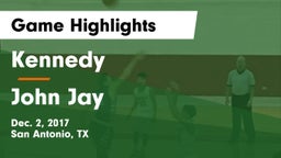 Kennedy  vs John Jay Game Highlights - Dec. 2, 2017