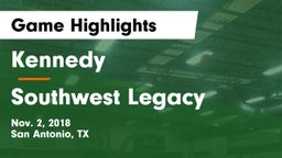 Kennedy  vs Southwest Legacy  Game Highlights - Nov. 2, 2018