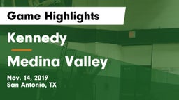 Kennedy  vs Medina Valley  Game Highlights - Nov. 14, 2019