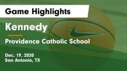 Kennedy  vs Providence Catholic School Game Highlights - Dec. 19, 2020