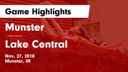 Munster  vs Lake Central  Game Highlights - Nov. 27, 2018