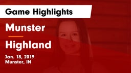 Munster  vs Highland  Game Highlights - Jan. 18, 2019