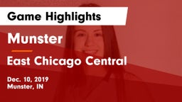 Munster  vs East Chicago Central  Game Highlights - Dec. 10, 2019