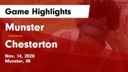 Munster  vs Chesterton  Game Highlights - Nov. 14, 2020