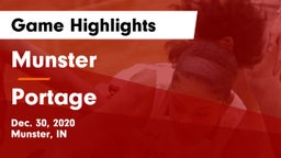 Munster  vs Portage  Game Highlights - Dec. 30, 2020
