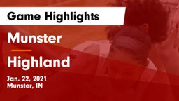 Munster  vs Highland  Game Highlights - Jan. 22, 2021