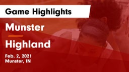 Munster  vs Highland  Game Highlights - Feb. 2, 2021