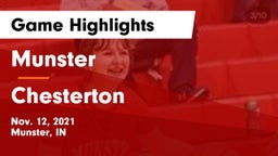 Munster  vs Chesterton  Game Highlights - Nov. 12, 2021