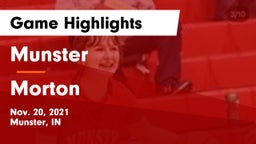 Munster  vs Morton  Game Highlights - Nov. 20, 2021