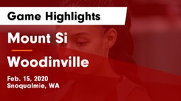 Mount Si  vs Woodinville Game Highlights - Feb. 15, 2020