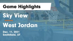Sky View  vs West Jordan  Game Highlights - Dec. 11, 2021