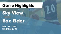 Sky View  vs Box Elder  Game Highlights - Dec. 17, 2021
