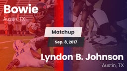 Matchup: Bowie vs. Lyndon B. Johnson  2017