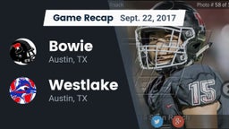 Recap: Bowie  vs. Westlake  2017
