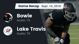 Recap: Bowie  vs. Lake Travis  2018