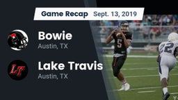 Recap: Bowie  vs. Lake Travis  2019