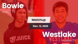 Matchup: Bowie  vs. Westlake  2020