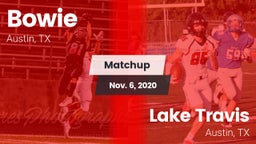 Matchup: Bowie  vs. Lake Travis  2020