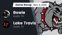 Recap: Bowie  vs. Lake Travis  2020