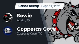 Recap: Bowie  vs. Copperas Cove  2021