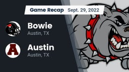 Recap: Bowie  vs. Austin  2022