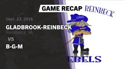 Recap: Gladbrook-Reinbeck  vs. B-G-M 2016