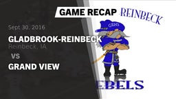 Recap: Gladbrook-Reinbeck  vs. Grand View 2016