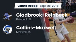 Recap: Gladbrook-Reinbeck  vs. Collins-Maxwell 2018
