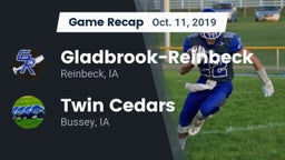 Recap: Gladbrook-Reinbeck  vs. Twin Cedars  2019