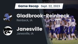 Recap: Gladbrook-Reinbeck  vs. Janesville  2023