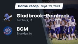 Recap: Gladbrook-Reinbeck  vs. BGM  2023