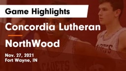 Concordia Lutheran  vs NorthWood  Game Highlights - Nov. 27, 2021