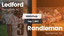 Matchup: Ledford  vs. Randleman  2017
