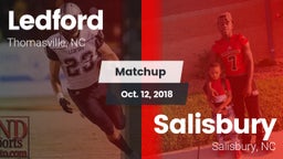 Matchup: Ledford  vs. Salisbury  2018