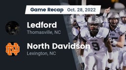 Recap: Ledford  vs. North Davidson  2022