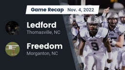 Recap: Ledford  vs. Freedom  2022