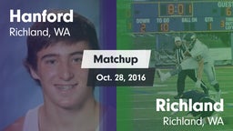 Matchup: Hanford  vs. Richland  2016